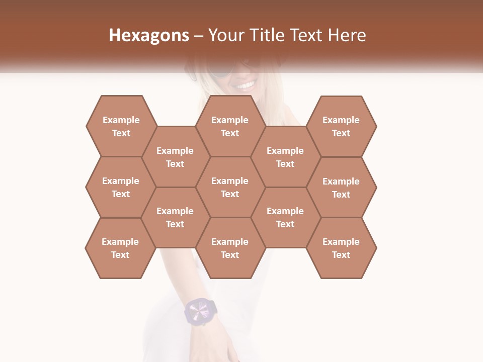 Fun Fit Woman PowerPoint Template