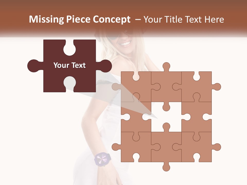 Fun Fit Woman PowerPoint Template