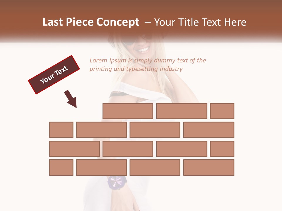 Fun Fit Woman PowerPoint Template