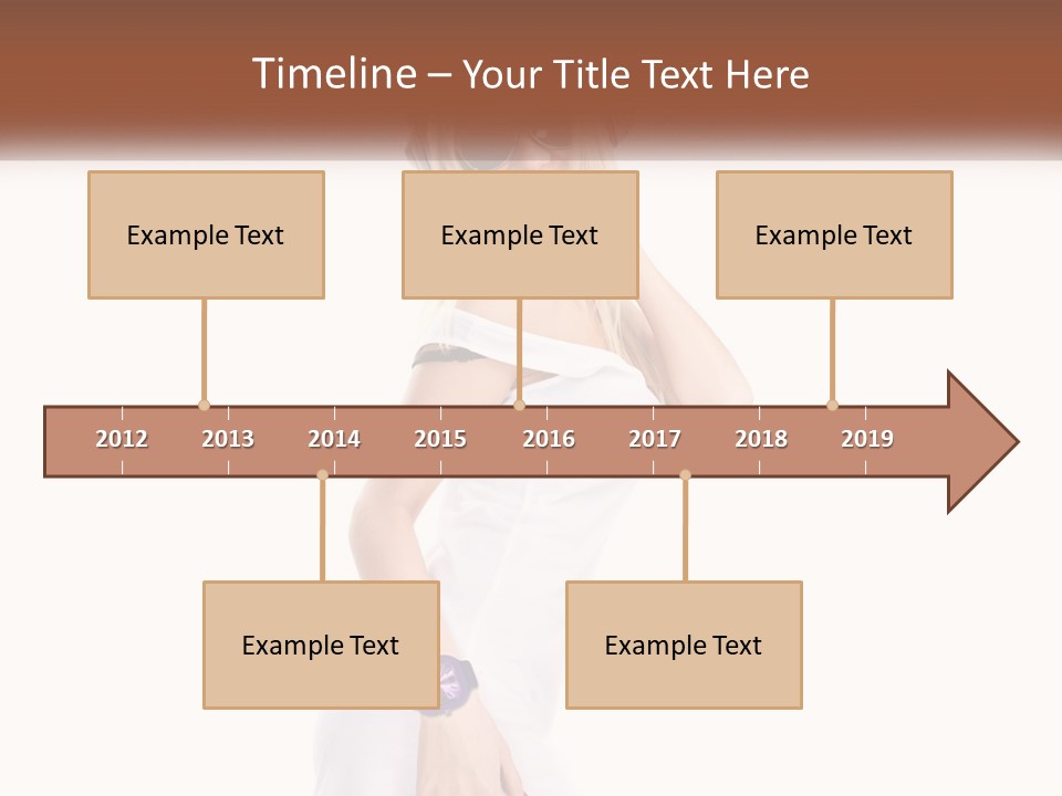 Fun Fit Woman PowerPoint Template