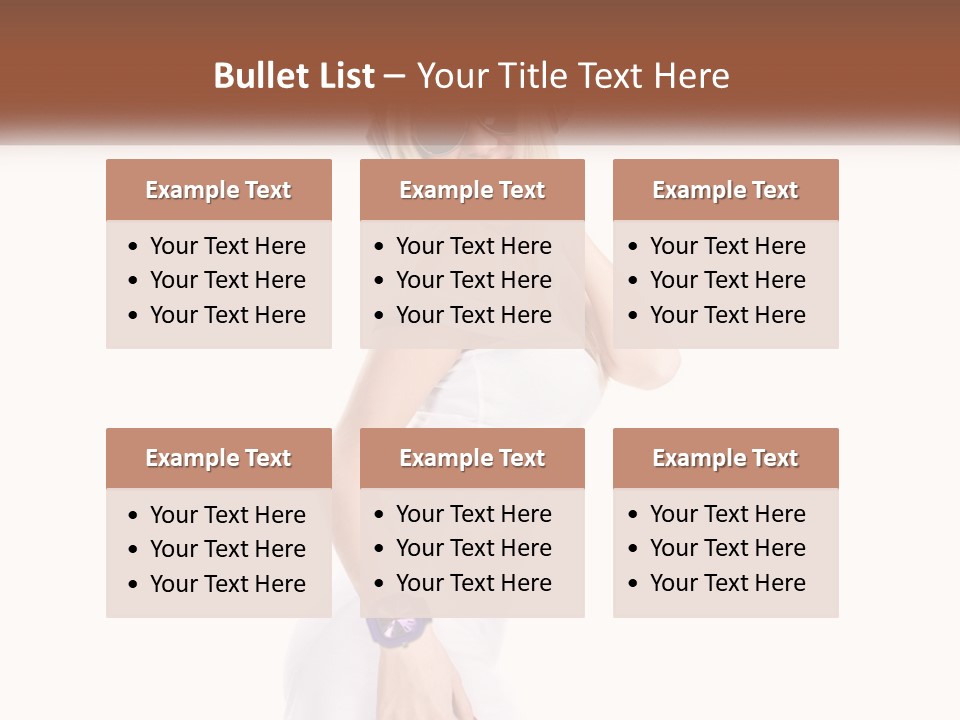 Fun Fit Woman PowerPoint Template