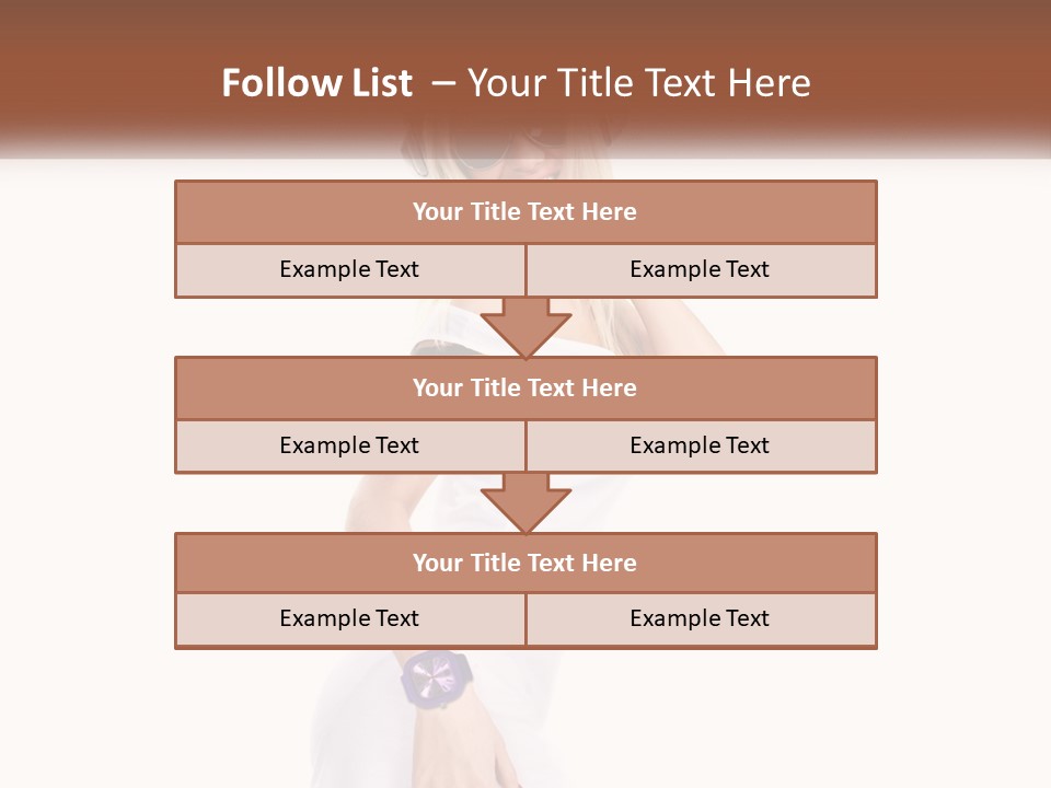 Fun Fit Woman PowerPoint Template