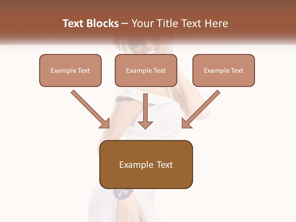 Fun Fit Woman PowerPoint Template