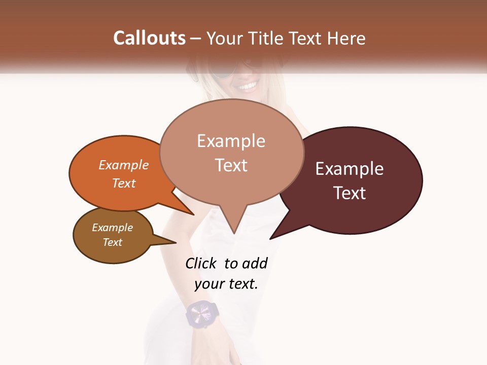 Fun Fit Woman PowerPoint Template