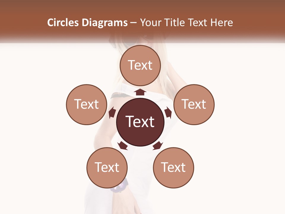 Fun Fit Woman PowerPoint Template