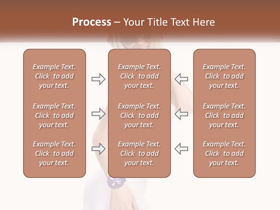 Fun Fit Woman PowerPoint Template