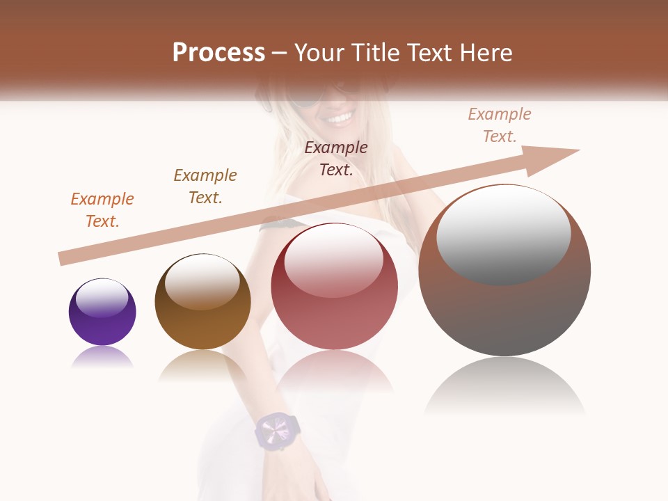 Fun Fit Woman PowerPoint Template