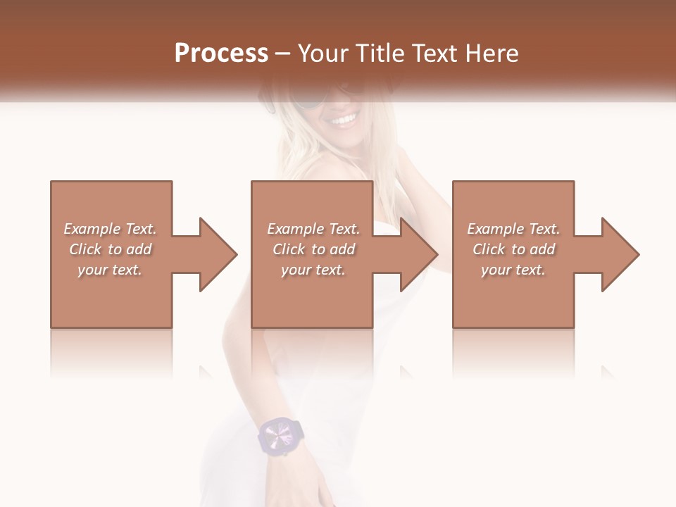 Fun Fit Woman PowerPoint Template