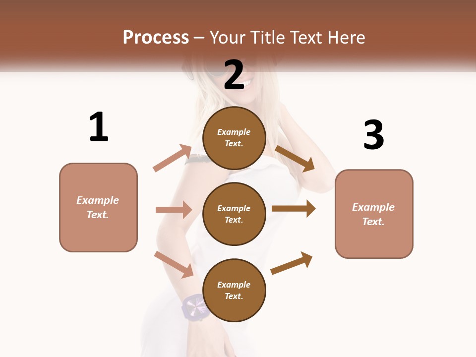 Fun Fit Woman PowerPoint Template