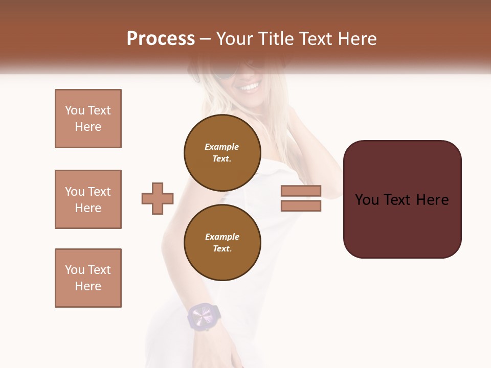 Fun Fit Woman PowerPoint Template
