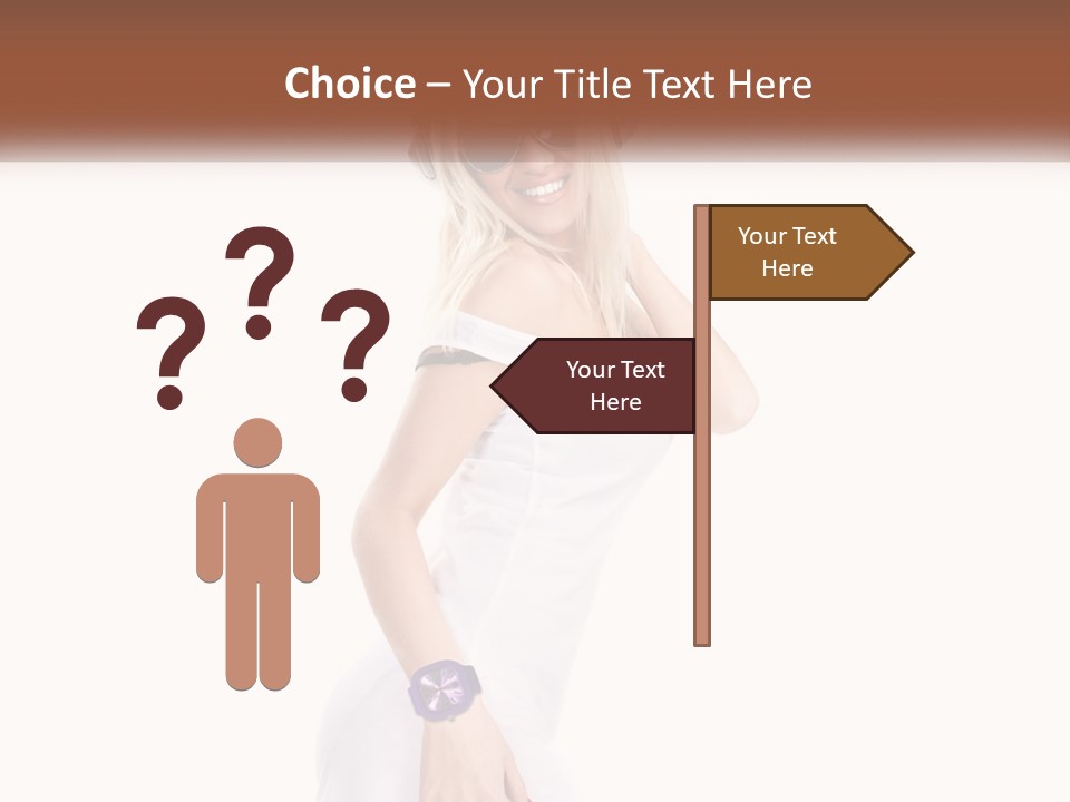 Fun Fit Woman PowerPoint Template