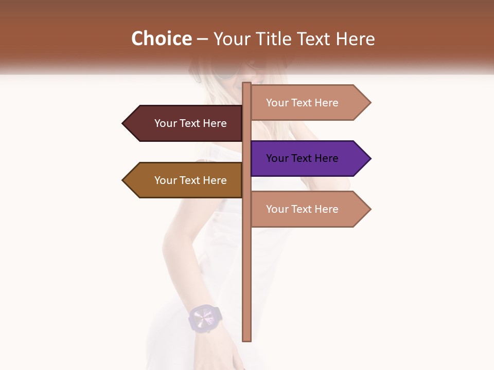 Fun Fit Woman PowerPoint Template