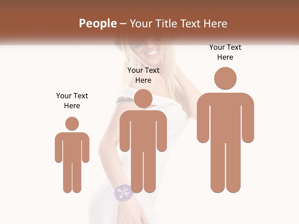 Fun Fit Woman PowerPoint Template