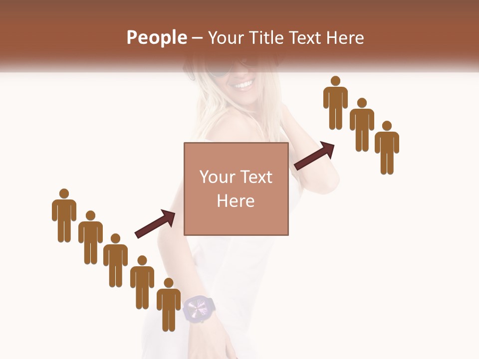 Fun Fit Woman PowerPoint Template