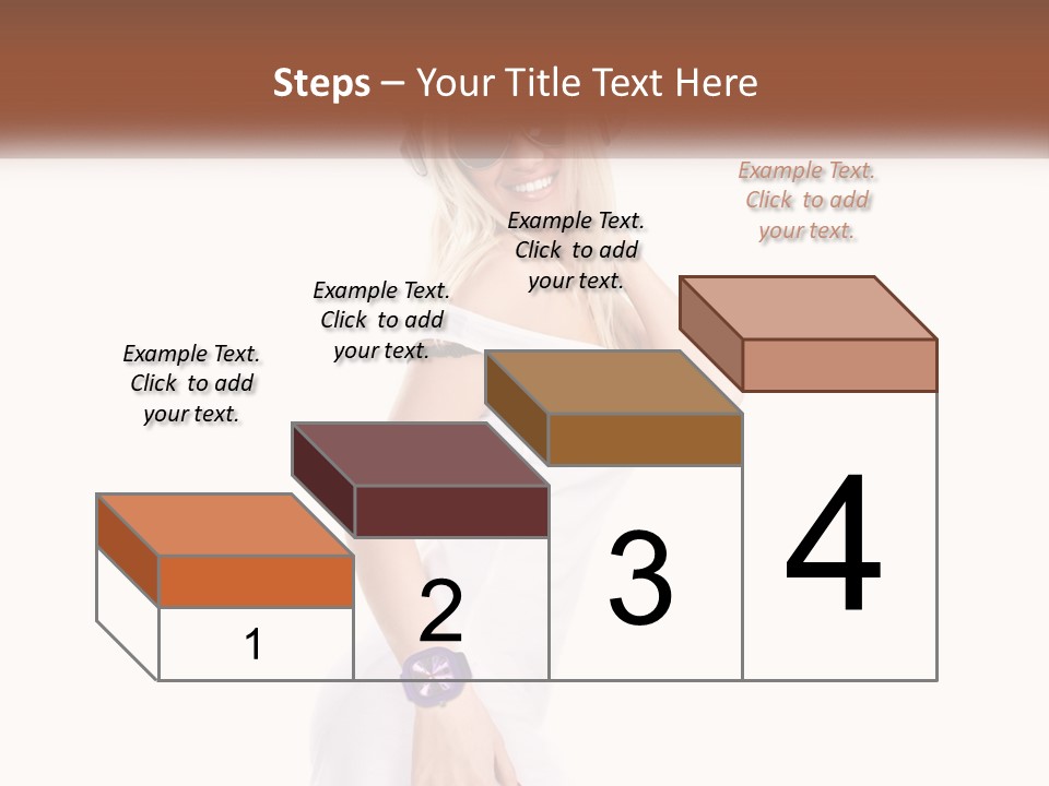 Fun Fit Woman PowerPoint Template