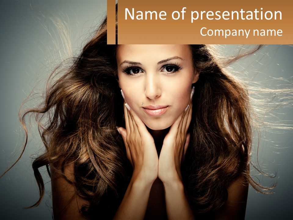 Young Pure Skincare PowerPoint Template