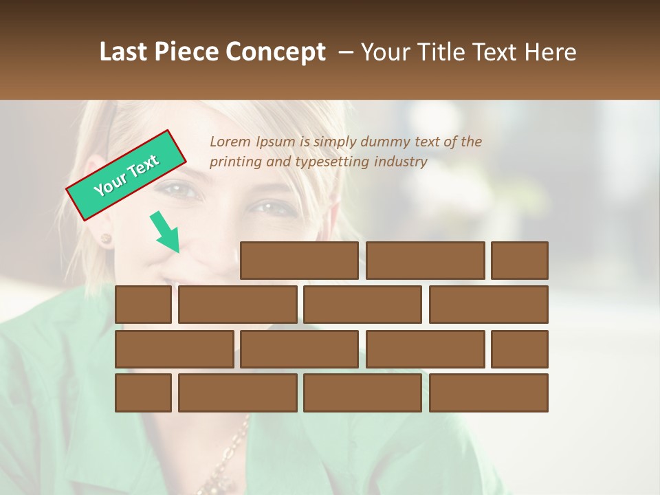 White Person Room PowerPoint Template