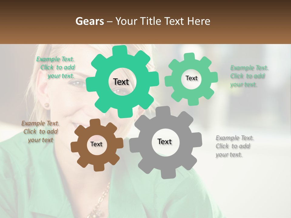 White Person Room PowerPoint Template