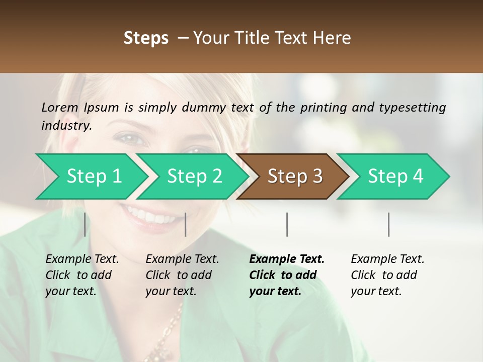 White Person Room PowerPoint Template