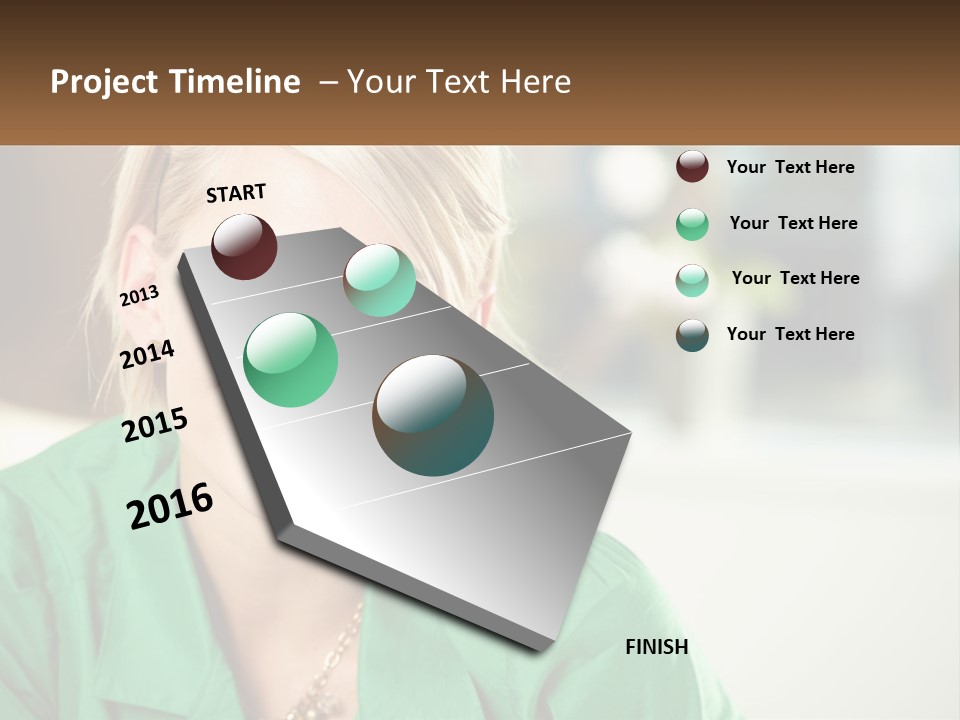 White Person Room PowerPoint Template