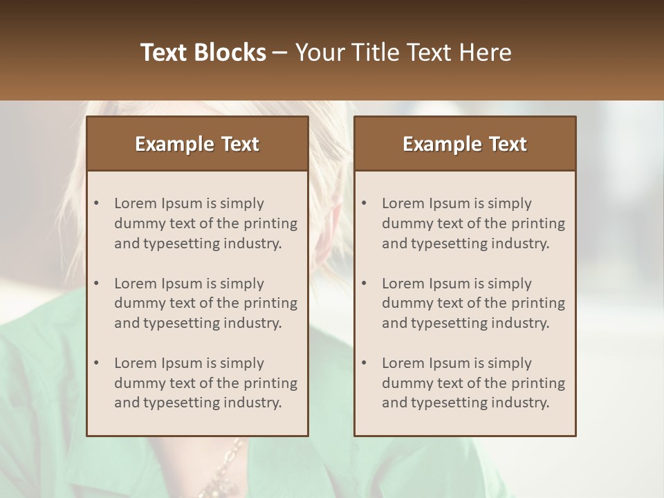 White Person Room PowerPoint Template