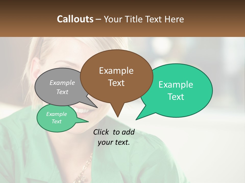 White Person Room PowerPoint Template