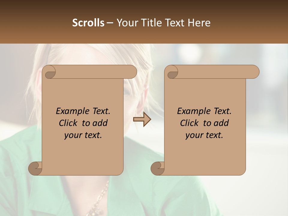 White Person Room PowerPoint Template