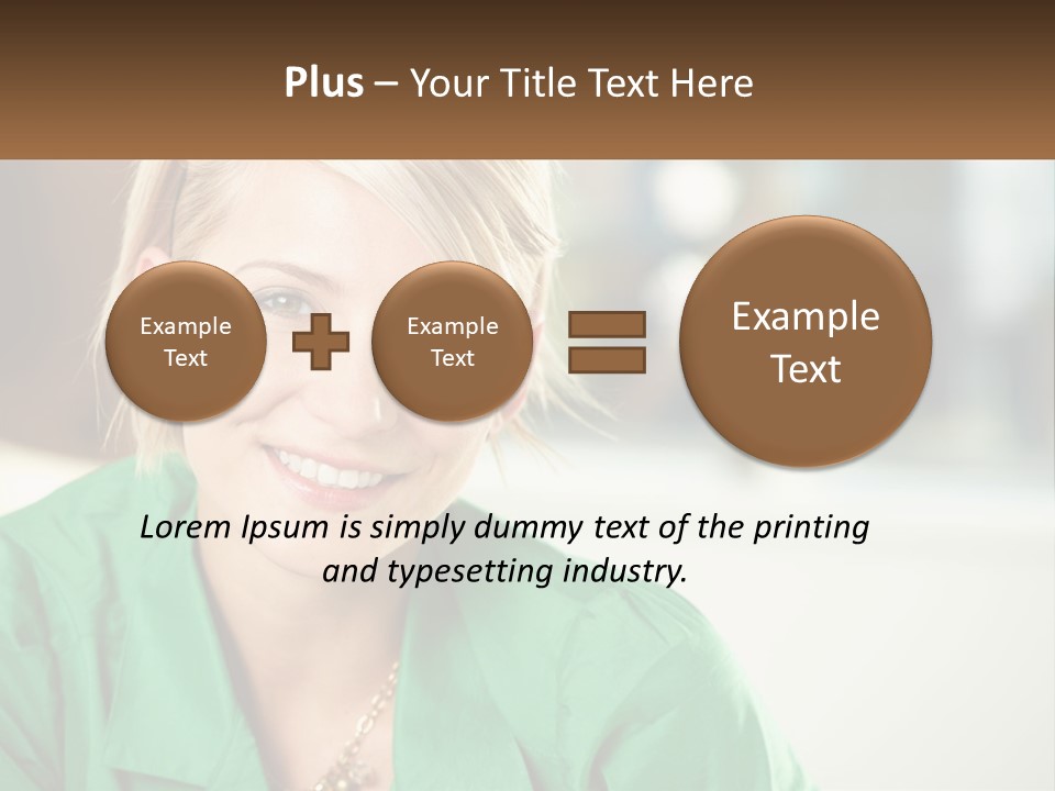 White Person Room PowerPoint Template