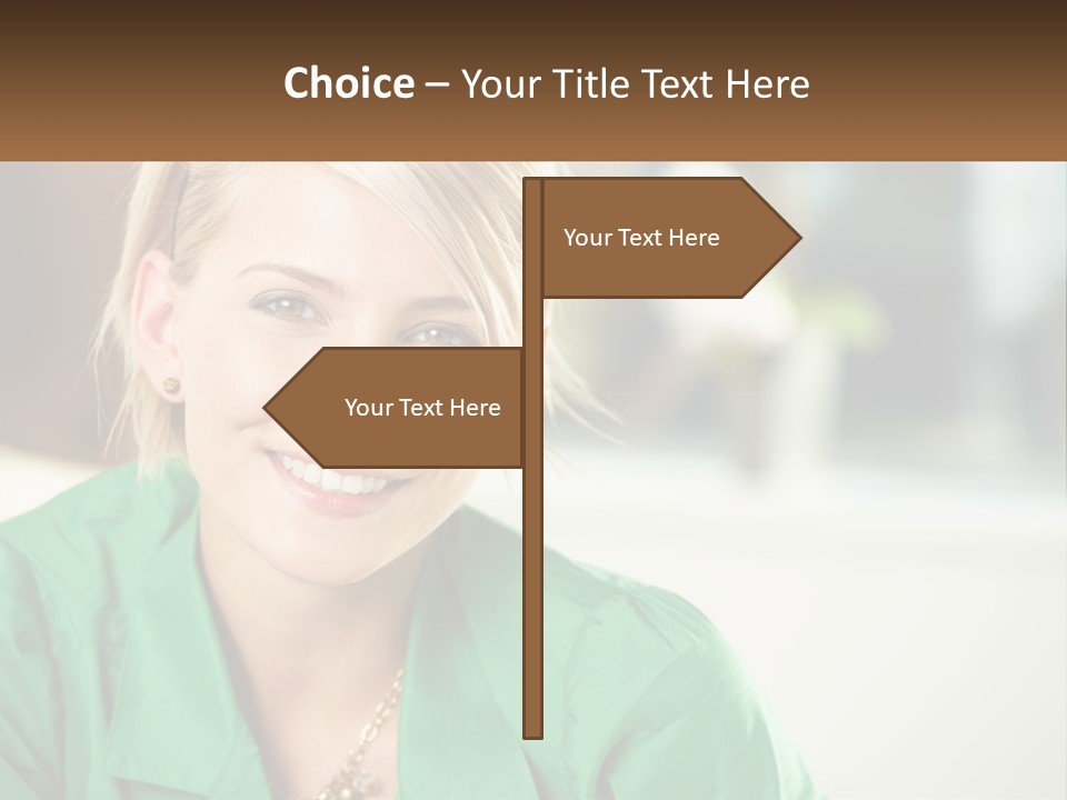 White Person Room PowerPoint Template