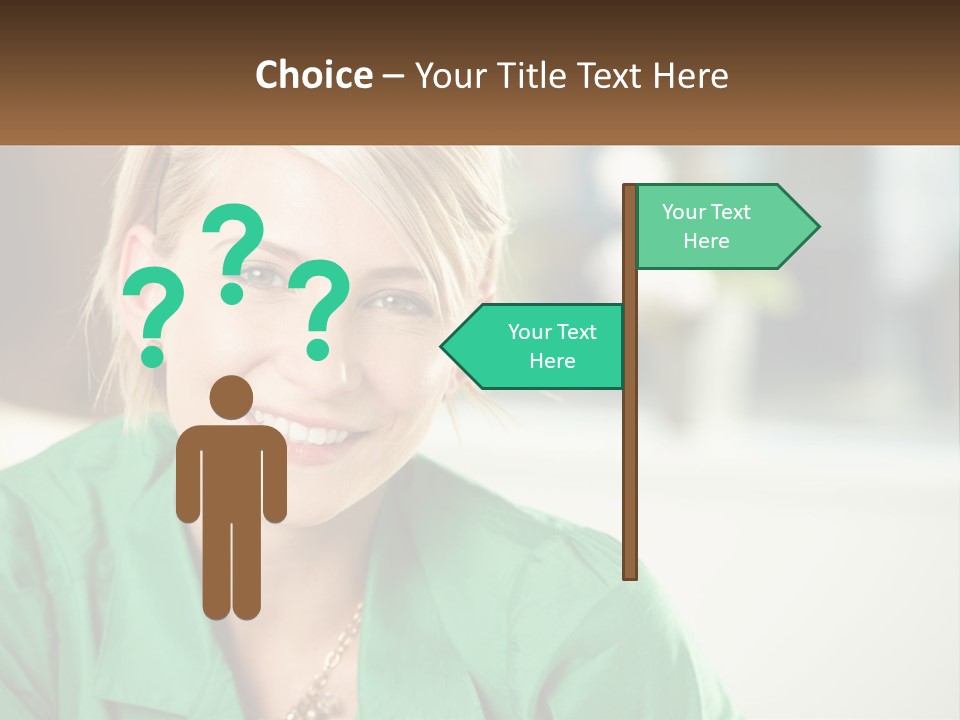 White Person Room PowerPoint Template