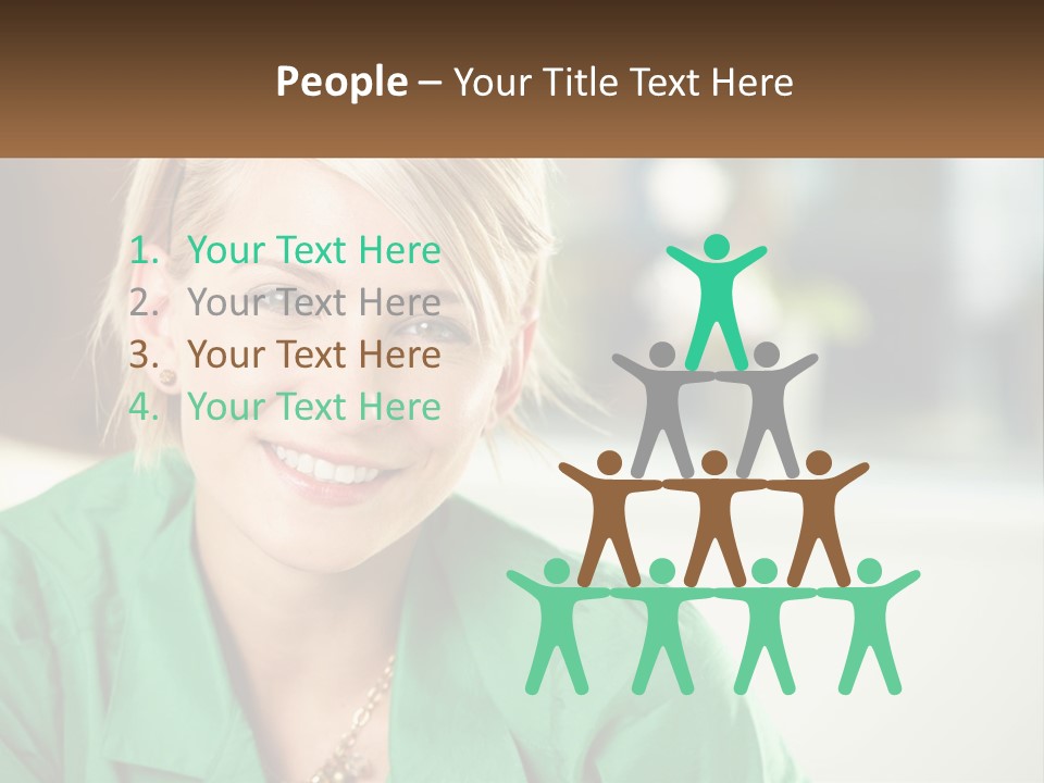 White Person Room PowerPoint Template
