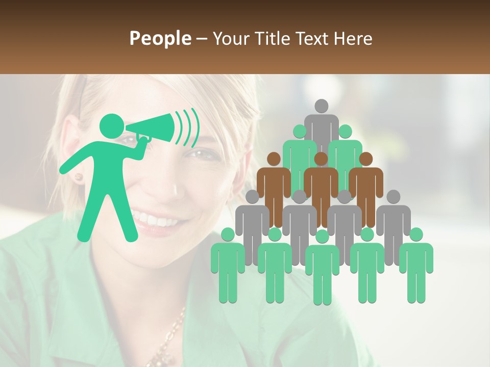 White Person Room PowerPoint Template