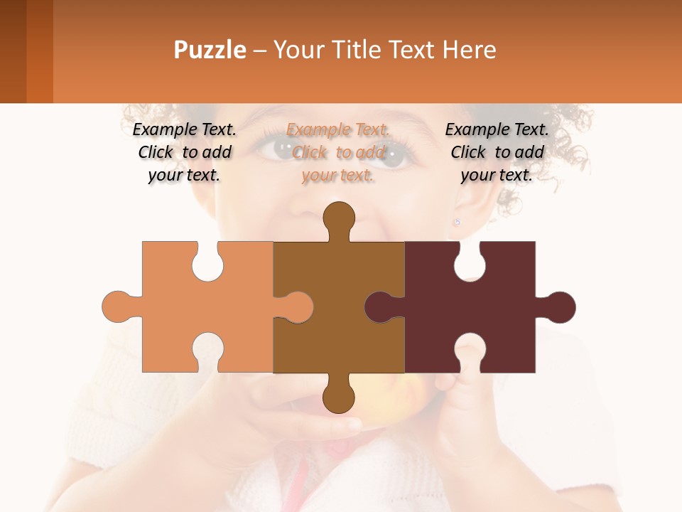 Childhood Black Cute PowerPoint Template