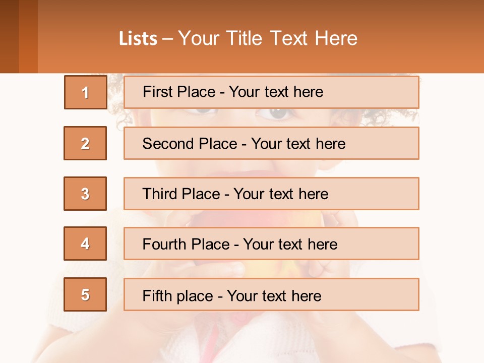 Childhood Black Cute PowerPoint Template