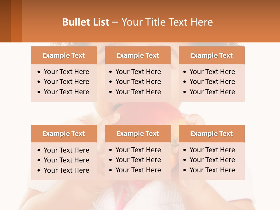 Childhood Black Cute PowerPoint Template