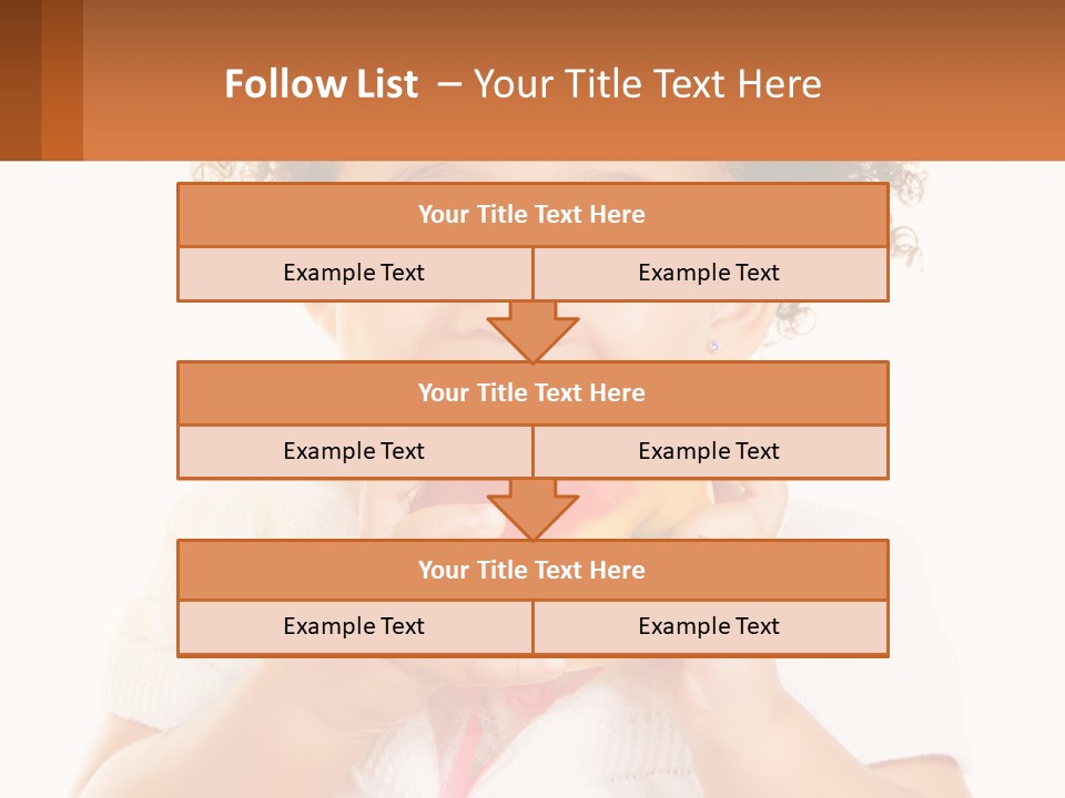 Childhood Black Cute PowerPoint Template