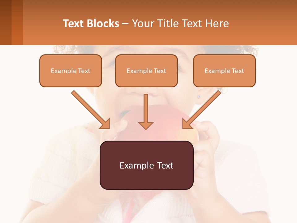 Childhood Black Cute PowerPoint Template