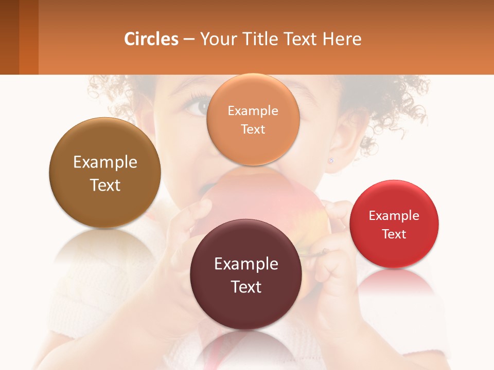 Childhood Black Cute PowerPoint Template