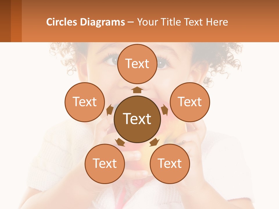 Childhood Black Cute PowerPoint Template