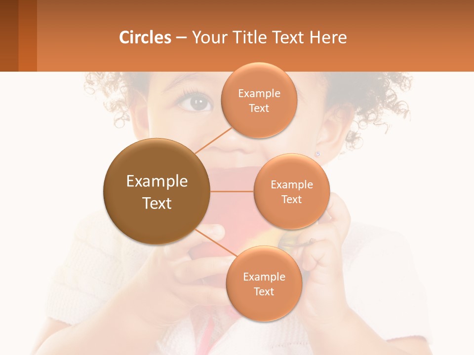 Childhood Black Cute PowerPoint Template