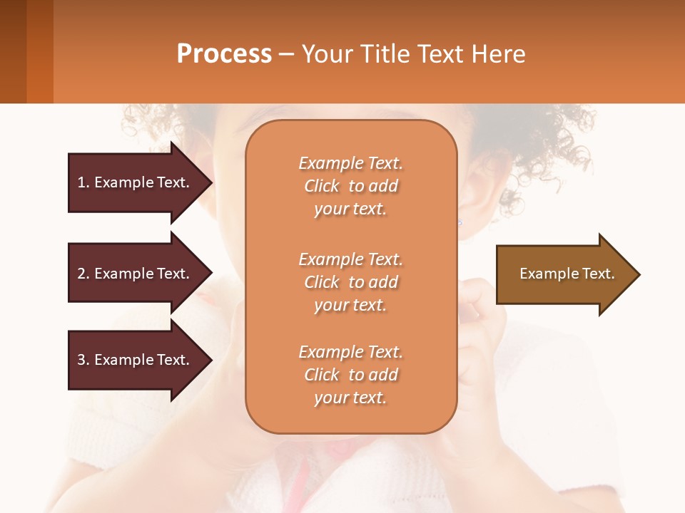 Childhood Black Cute PowerPoint Template