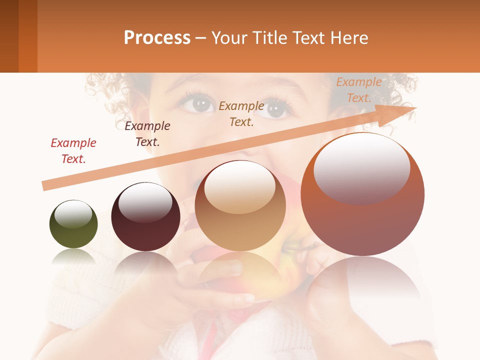 Childhood Black Cute PowerPoint Template