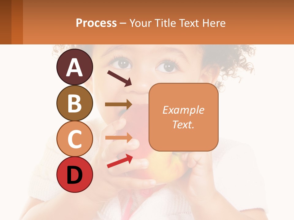 Childhood Black Cute PowerPoint Template