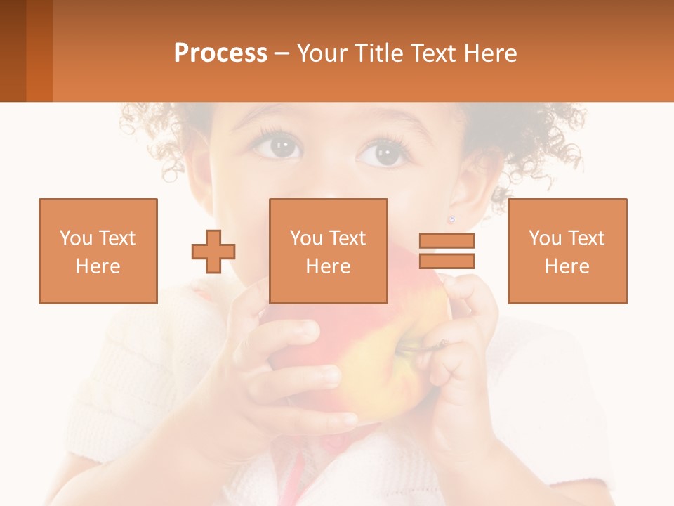 Childhood Black Cute PowerPoint Template