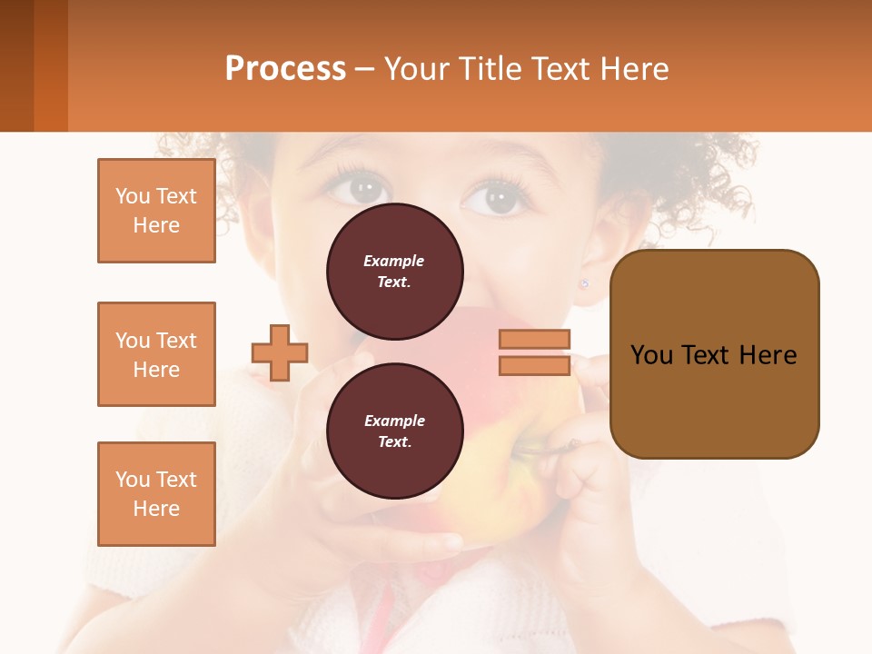 Childhood Black Cute PowerPoint Template