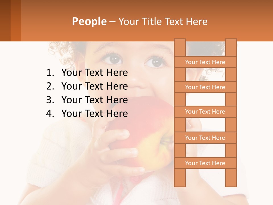 Childhood Black Cute PowerPoint Template