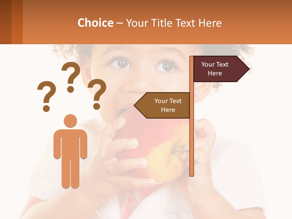 Childhood Black Cute PowerPoint Template