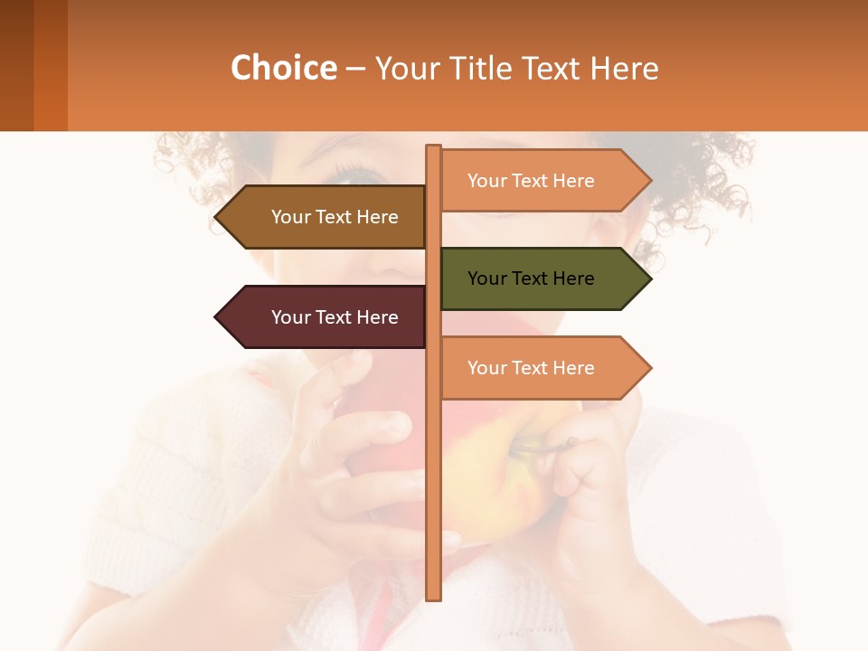 Childhood Black Cute PowerPoint Template