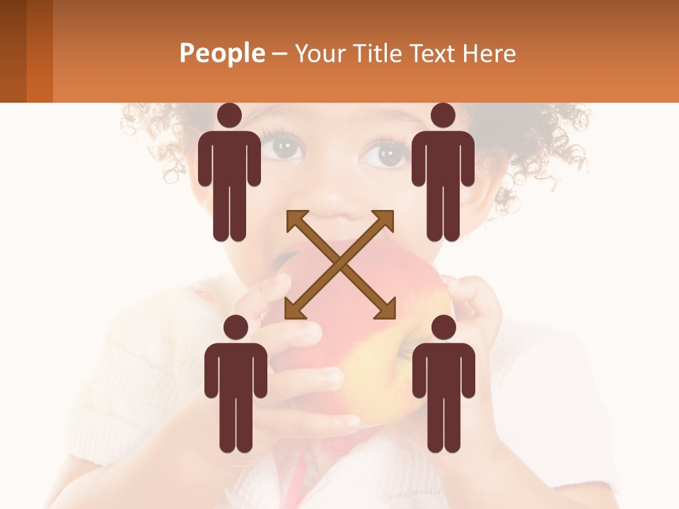 Childhood Black Cute PowerPoint Template