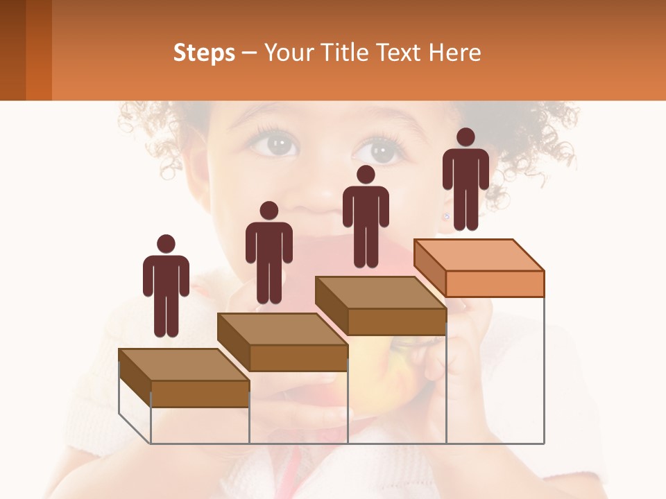 Childhood Black Cute PowerPoint Template